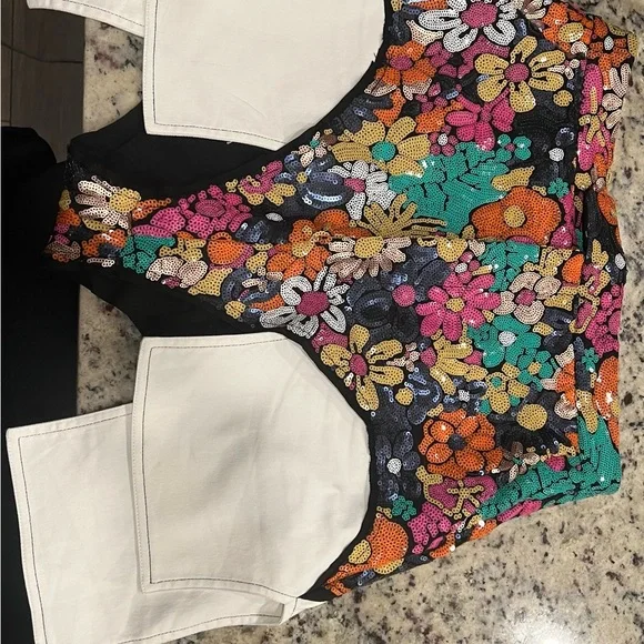 Theplasticnyc boutique Flower Shorts